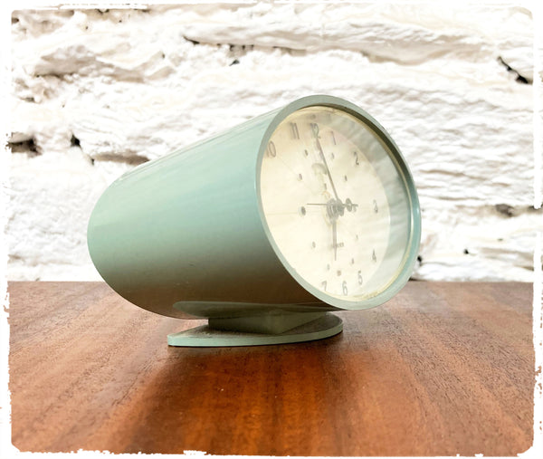 Reveil Electrique Vintage Calor 3316 Vert de Gris
