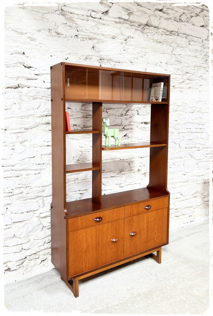 Séparateur de Pièce / Bibliothèque Vintage Stonehill en Teck