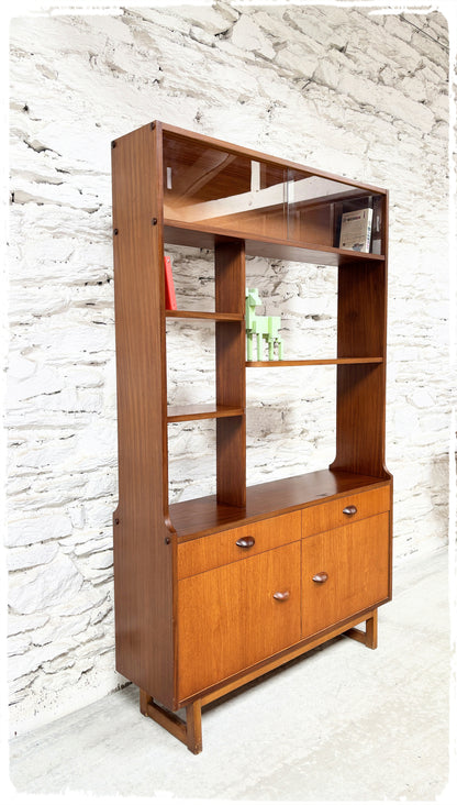 Séparateur de Pièce / Bibliothèque Vintage Stonehill en Teck