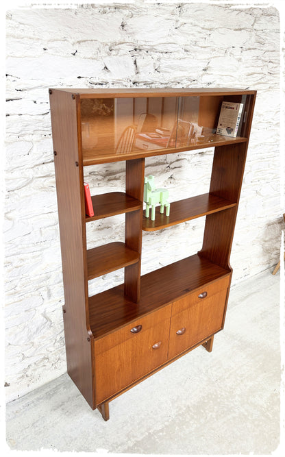 Séparateur de Pièce / Bibliothèque Vintage Stonehill en Teck