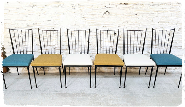Suite de Chaises Vintage Style Colette Gueden