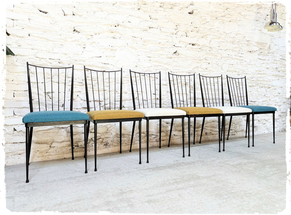Suite de Chaises Vintage Style Colette Gueden
