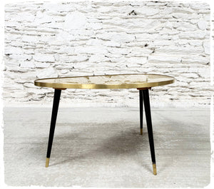 Table Basse Tripode Vintage Forme Libre Revisitée