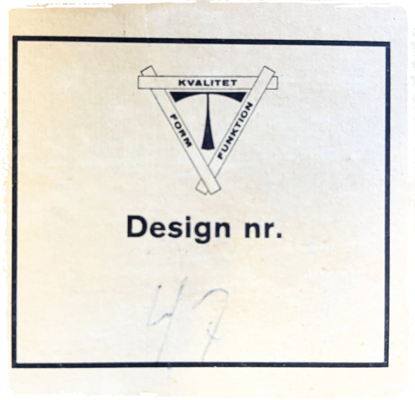 Table Basse Vintage Scandinave Kvalitet Form Funktion en Teck