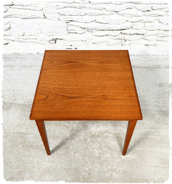 Table Basse Vintage Scandinave Kvalitet Form Funktion en Teck