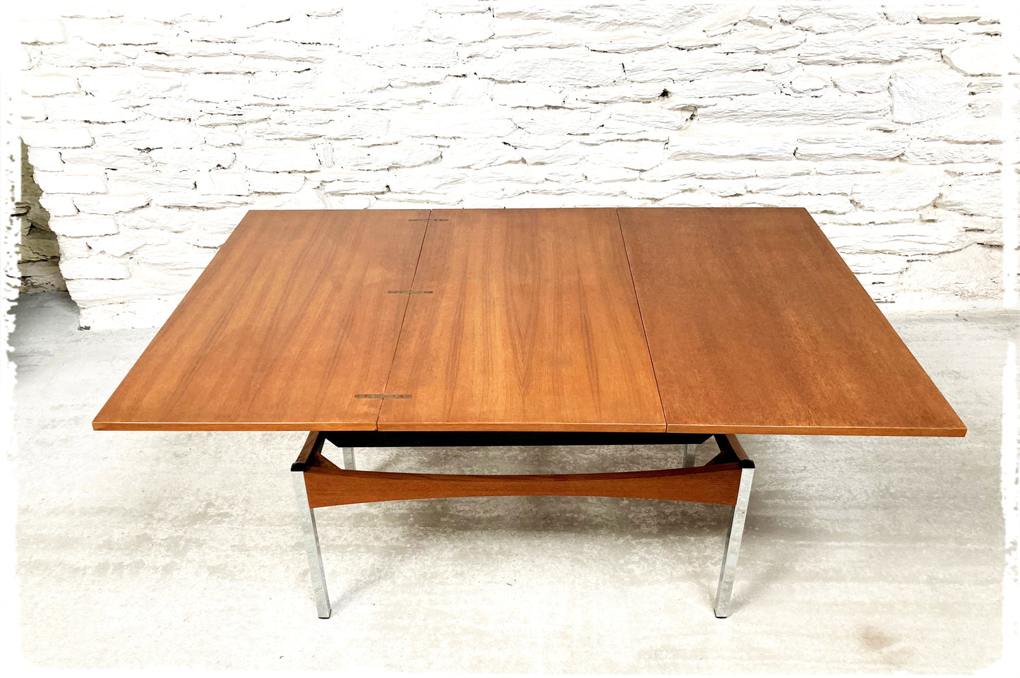 Table Basse Extensible Vintage Joseph André Motte Atelier J.E.R