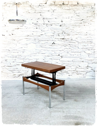 Table Basse Extensible Vintage Joseph André Motte Atelier J.E.R