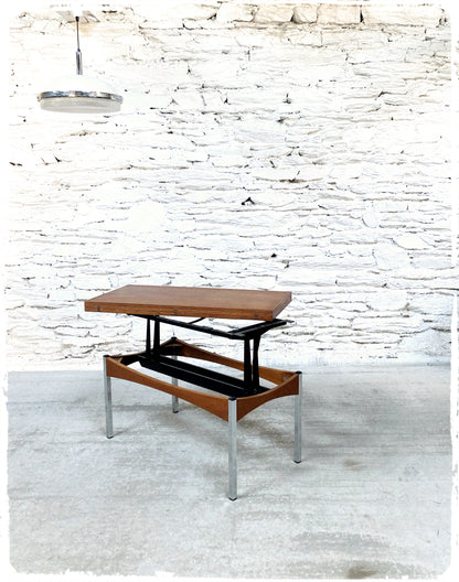 Table Basse Extensible Vintage Joseph André Motte Atelier J.E.R