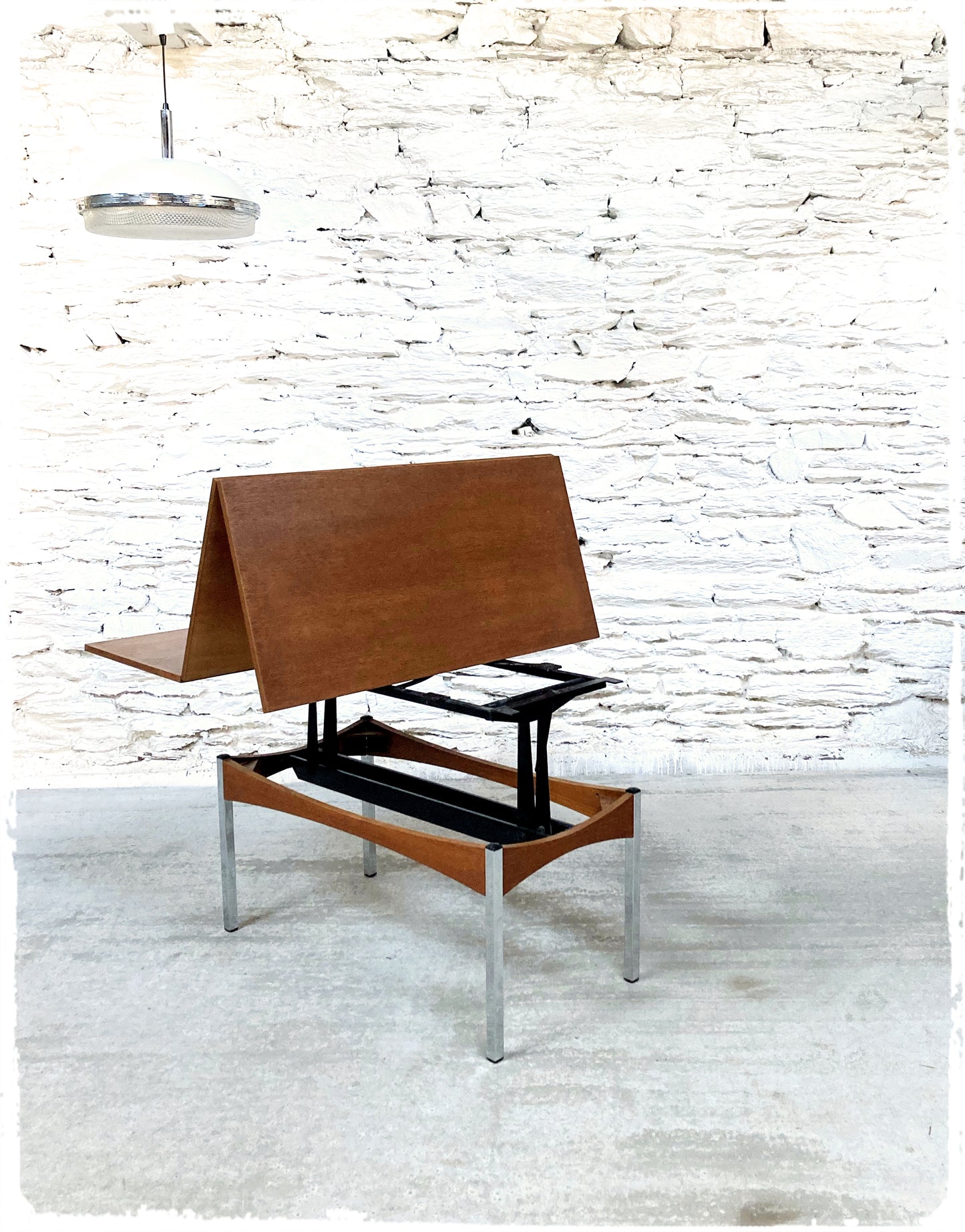 Table Basse Extensible Vintage Joseph André Motte Atelier J.E.R