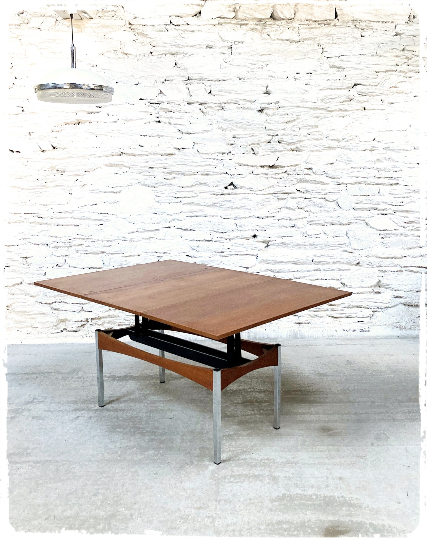 Table Basse Extensible Vintage Joseph André Motte Atelier J.E.R