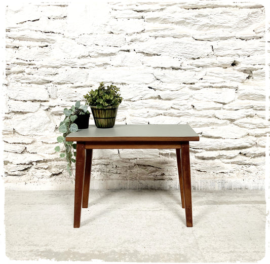 Table d'Appoint Bout de Canapé Porte Plantes Vintage Revisité