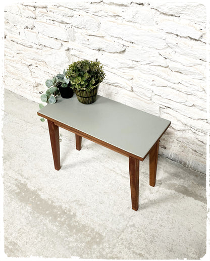 Table d'Appoint Bout de Canapé Porte Plantes Vintage Revisité