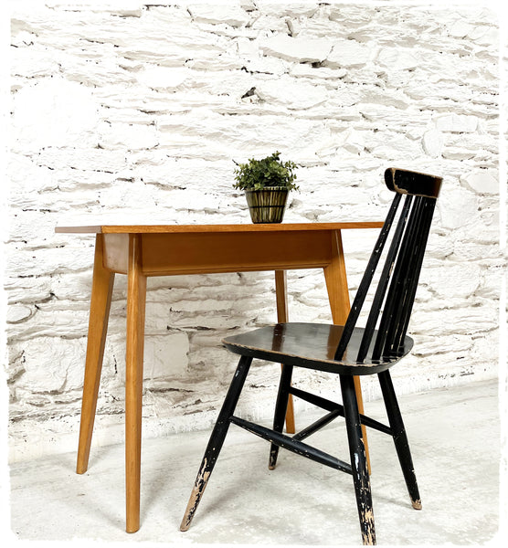 Table d'Appoint Bureau Vintage Pieds Compas