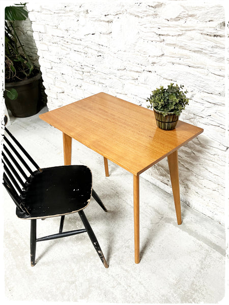 Table d'Appoint Bureau Vintage Pieds Compas