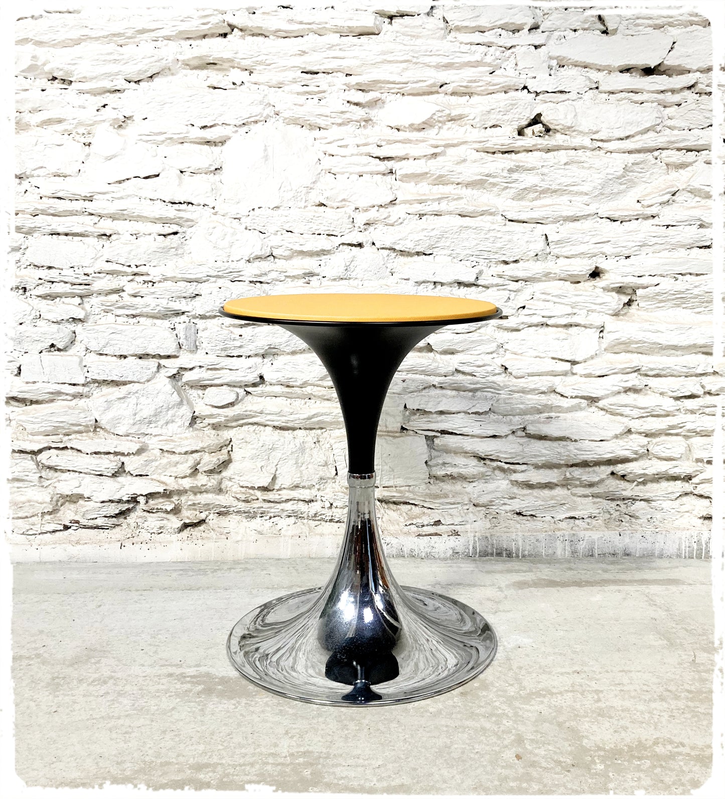 Table Guéridon Vintage Pied Tulipe