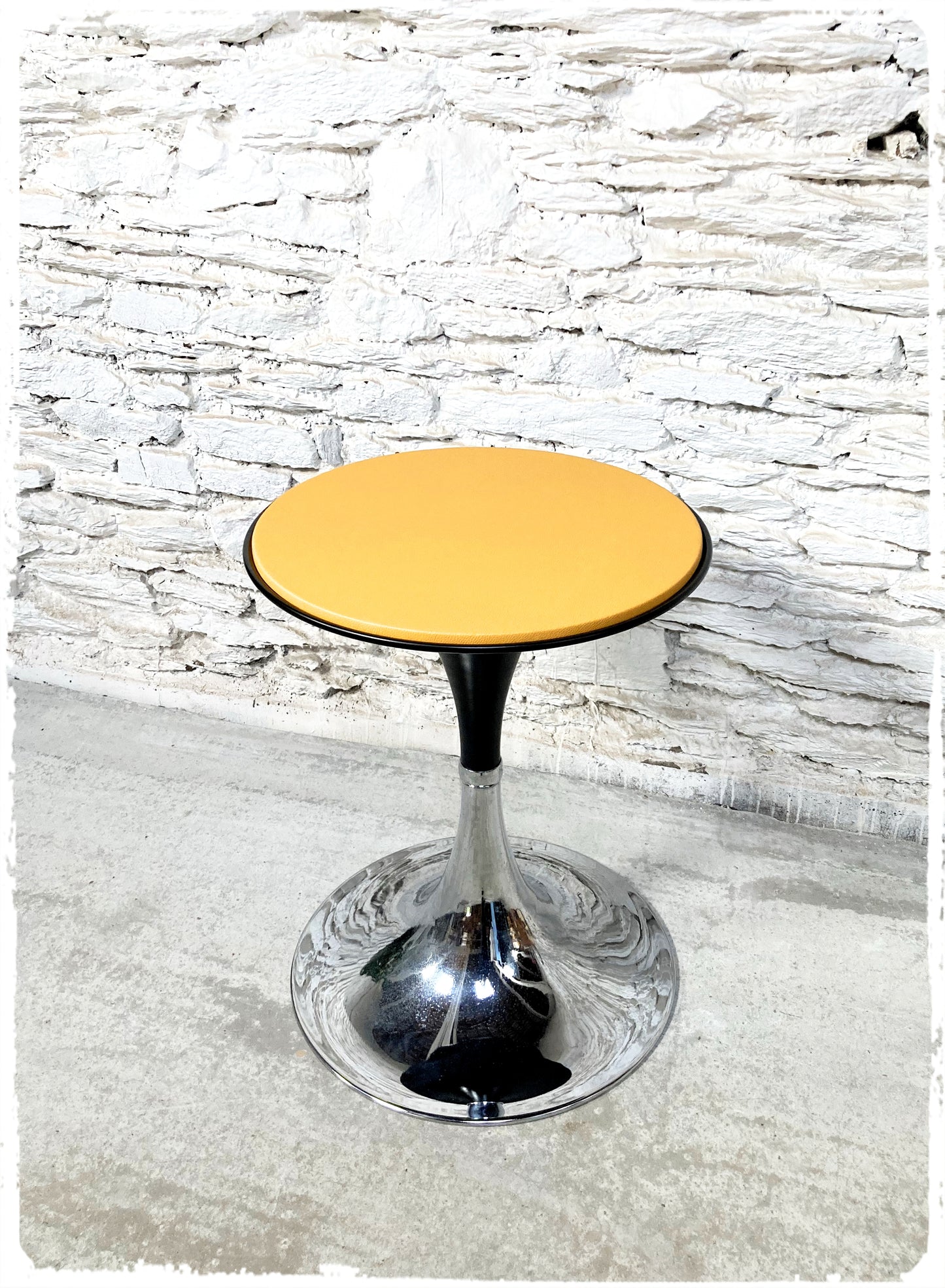 Table Guéridon Vintage Pied Tulipe