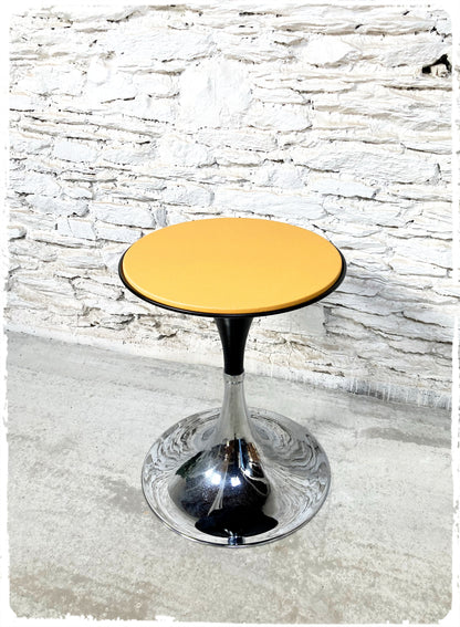Table Guéridon Vintage Pied Tulipe