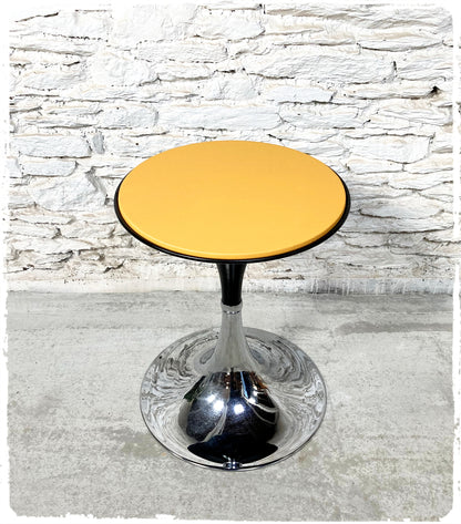 Table Guéridon Vintage Pied Tulipe