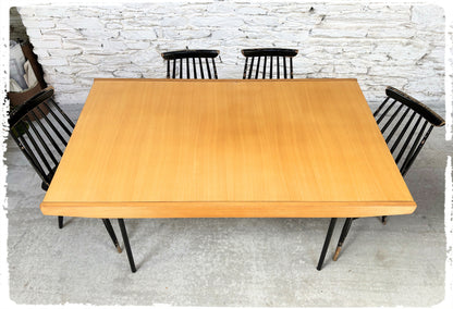 Table de Repas Vintage Alain Richard Modèle 324 Edition Meuble TV 1955
