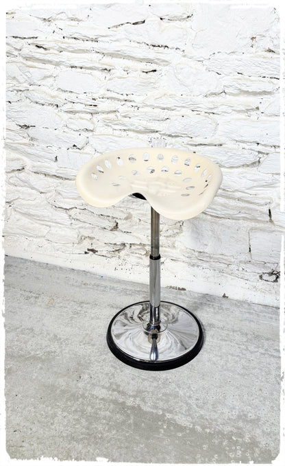 Tabouret Vintage Années 70 Faucheuse par Etienne Fermigier Mirima