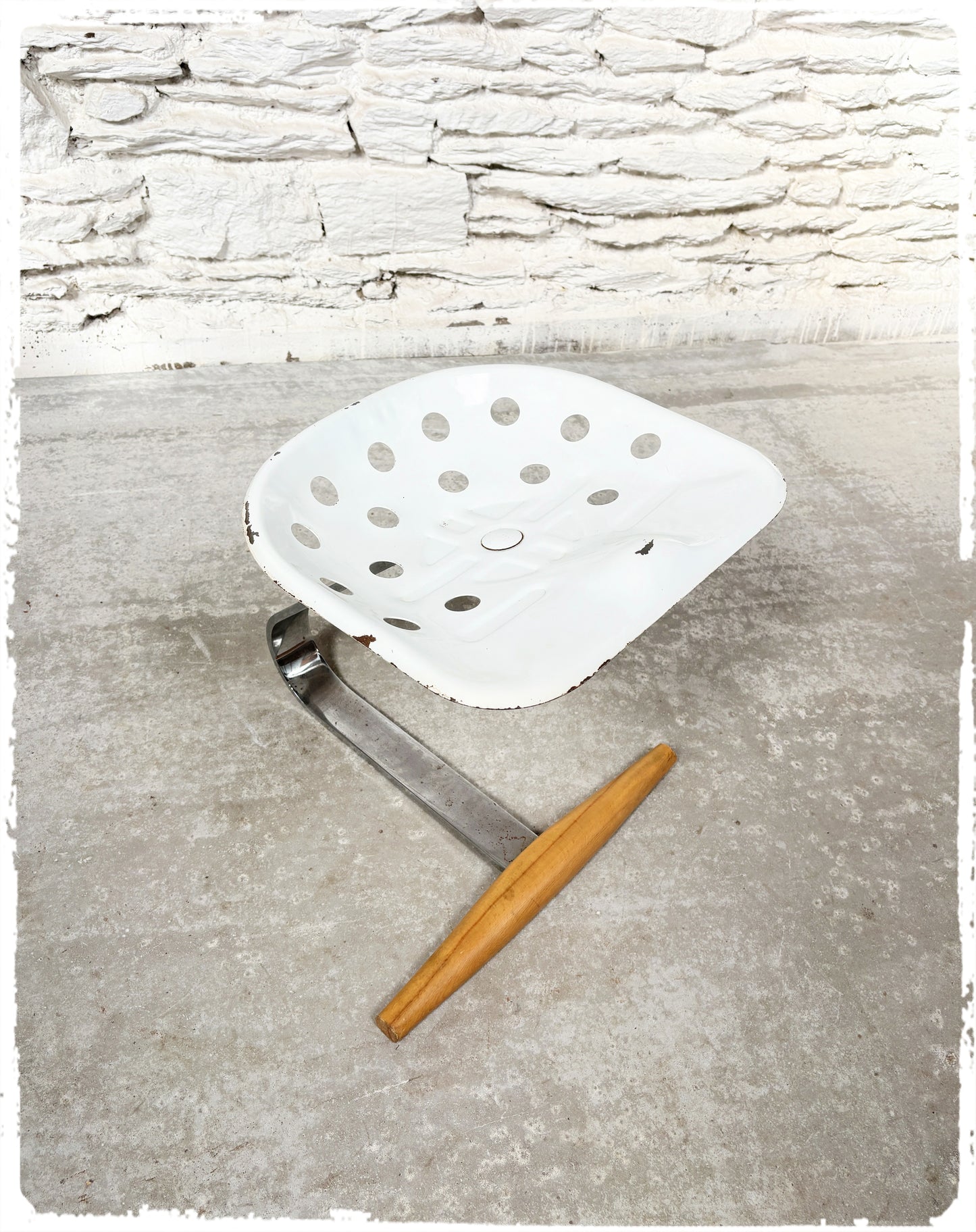 Tabouret Vintage Mezzadro Castiglioni pour Zanotta 1970