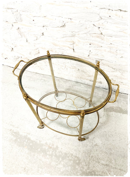 Trolley Desserte Roulante Vintage Style Maison Baguès Jansen