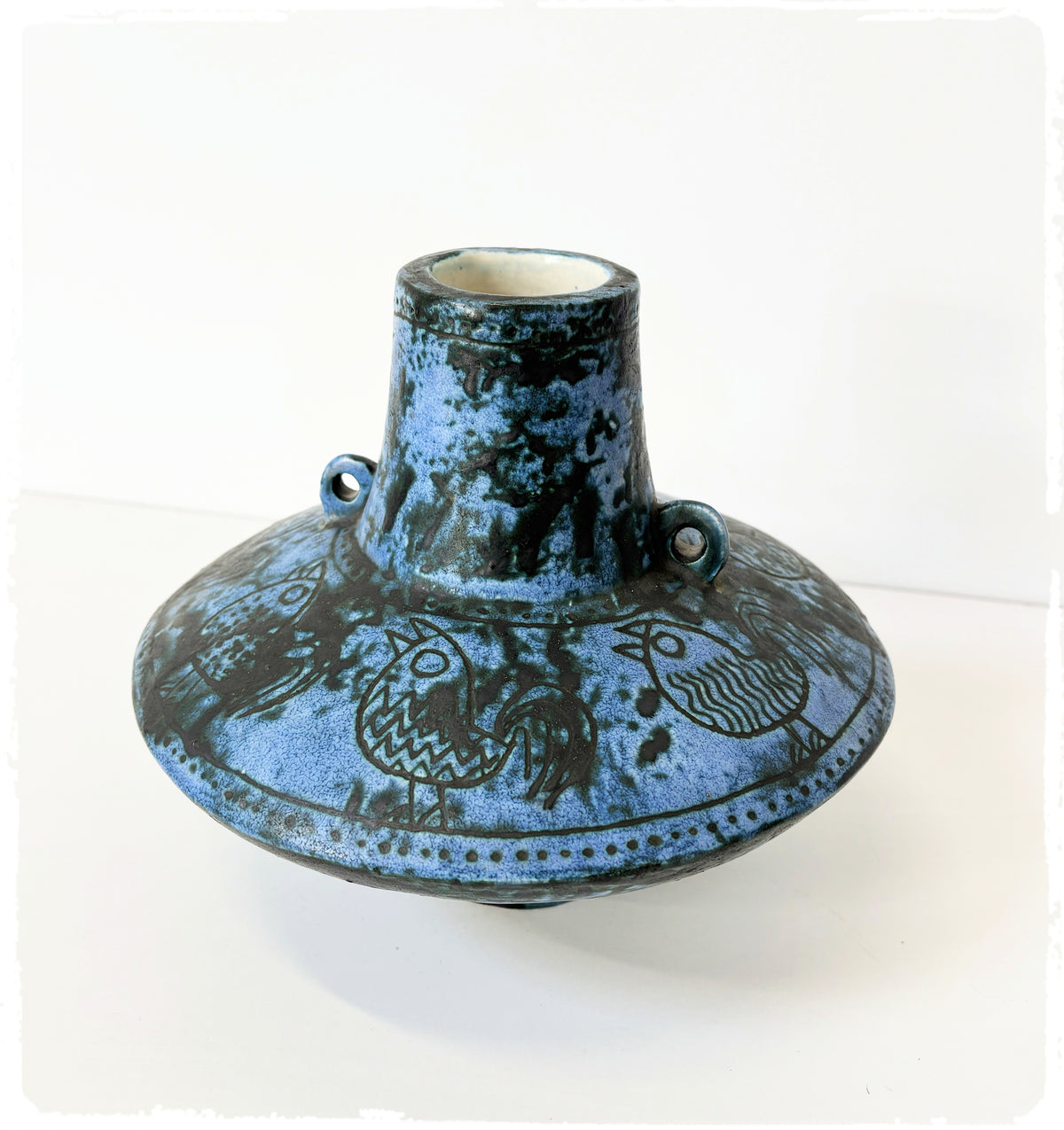 Vase Toupie Forme Libre en Céramique de Jacques BLIN