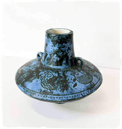 Vase Toupie Forme Libre en Céramique de Jacques BLIN
