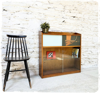 Vitrine Bibus Vintage en Chêne