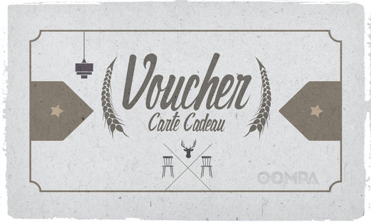 Cartes Cadeaux OOMPA de 20 à 250€
