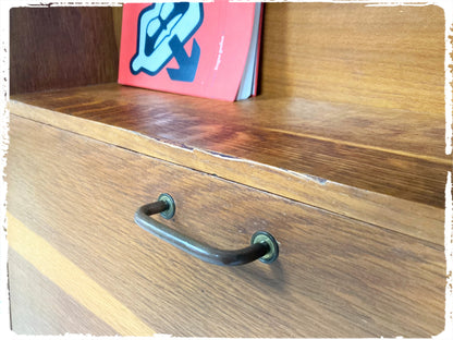 Secrétaire Rangement Vintage Style Hitier