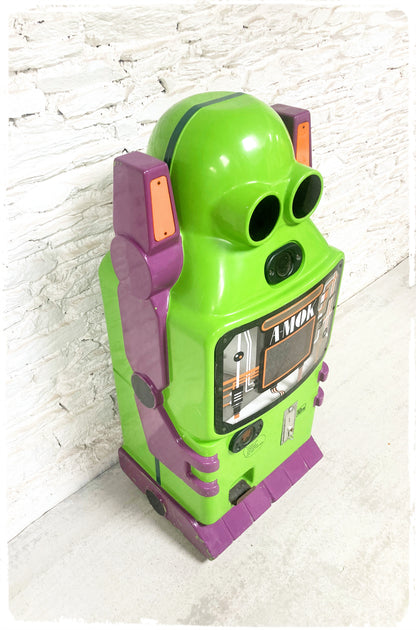 Ancien Distributeur Robot XXL Vintage Années 80 A-MOK