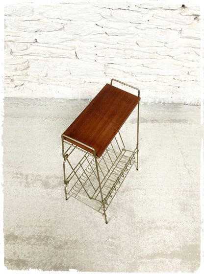 Meuble d'Appoint Bout de Canapé Vintage Filaire