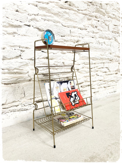 Meuble d'Appoint Bout de Canapé Vintage Filaire