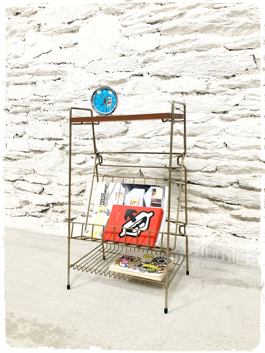 Meuble d'Appoint Bout de Canapé Vintage Filaire