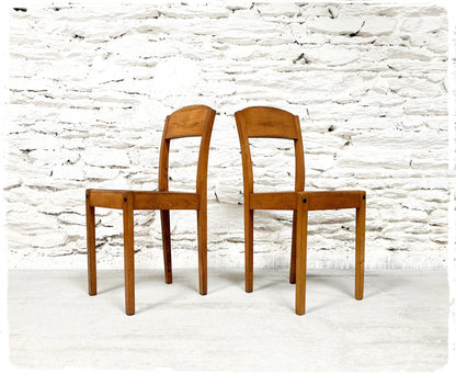 Paire de Chaises Bistrot Vintage Stella Années 30
