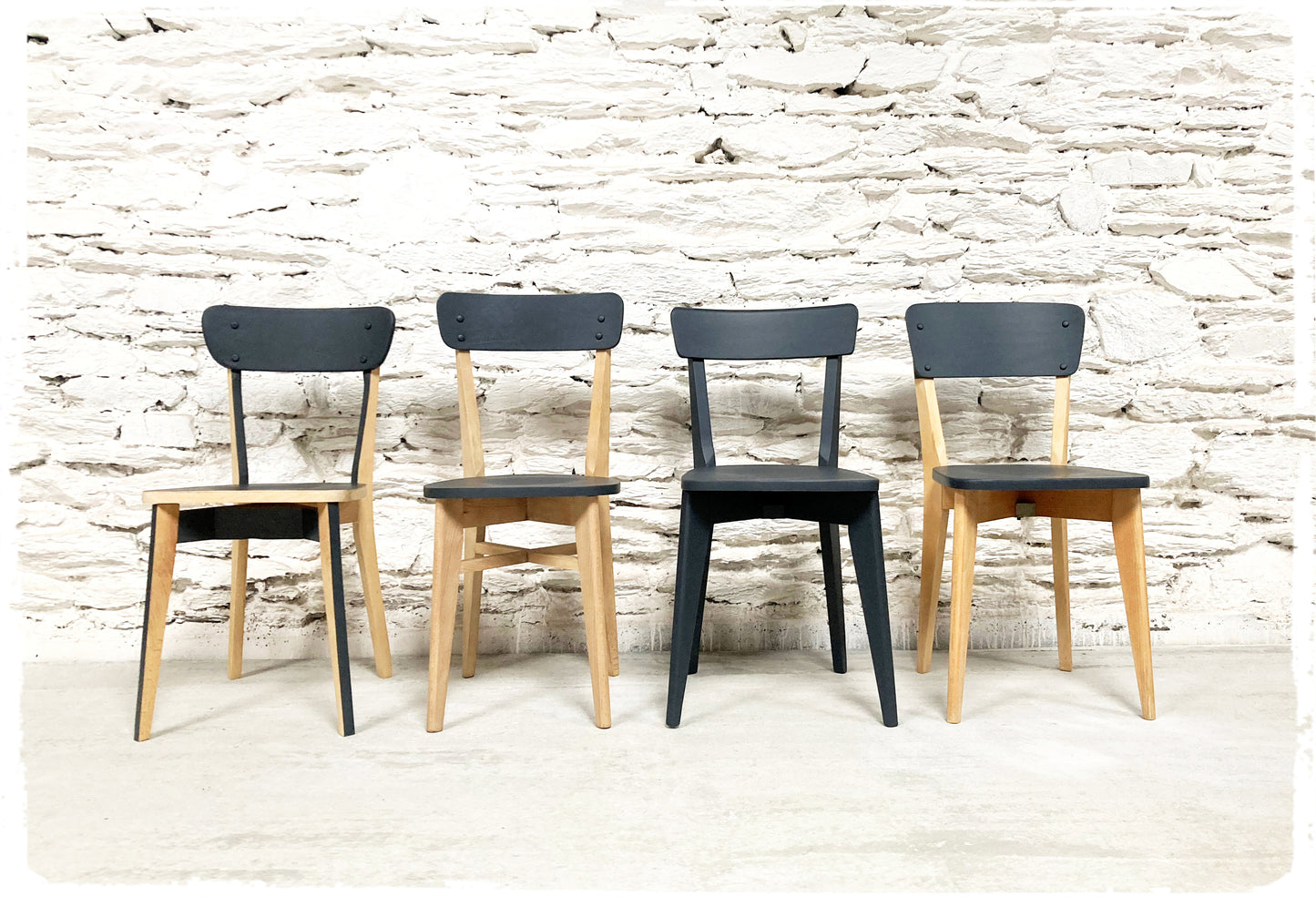 Chaises Vintage Dépareillées Luterma Revisitées