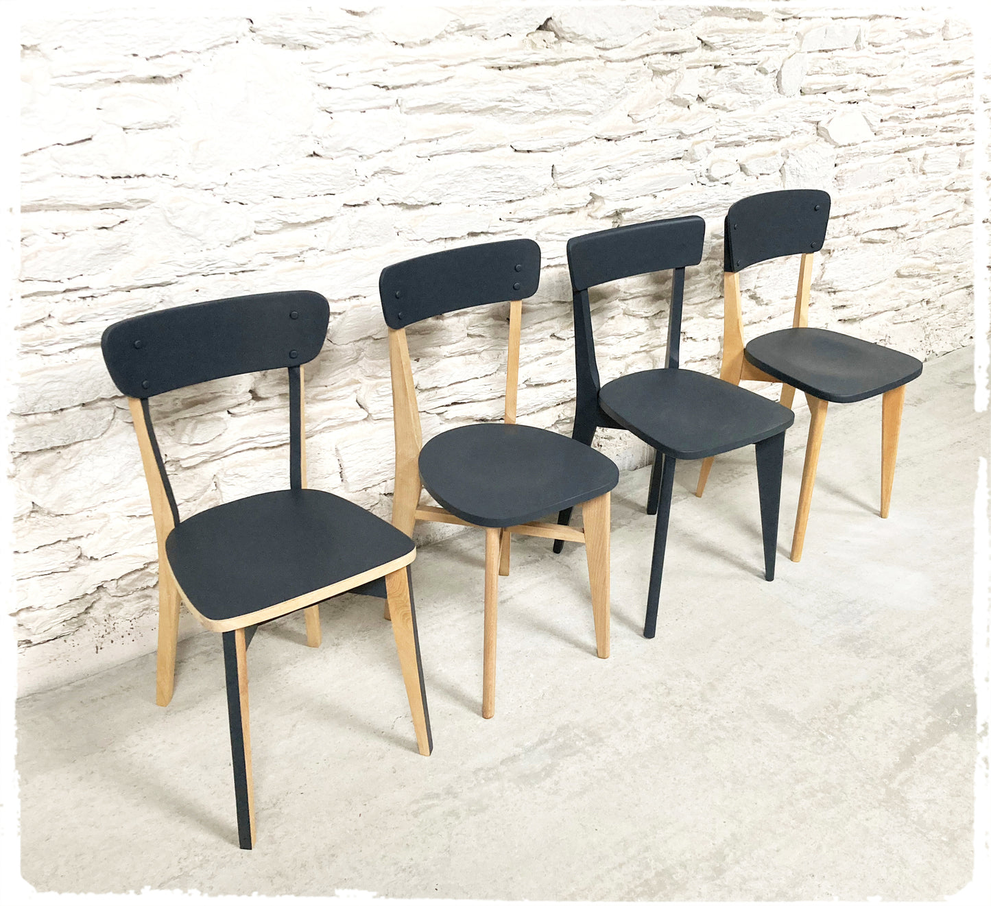 Chaises Vintage Dépareillées Luterma Revisitées
