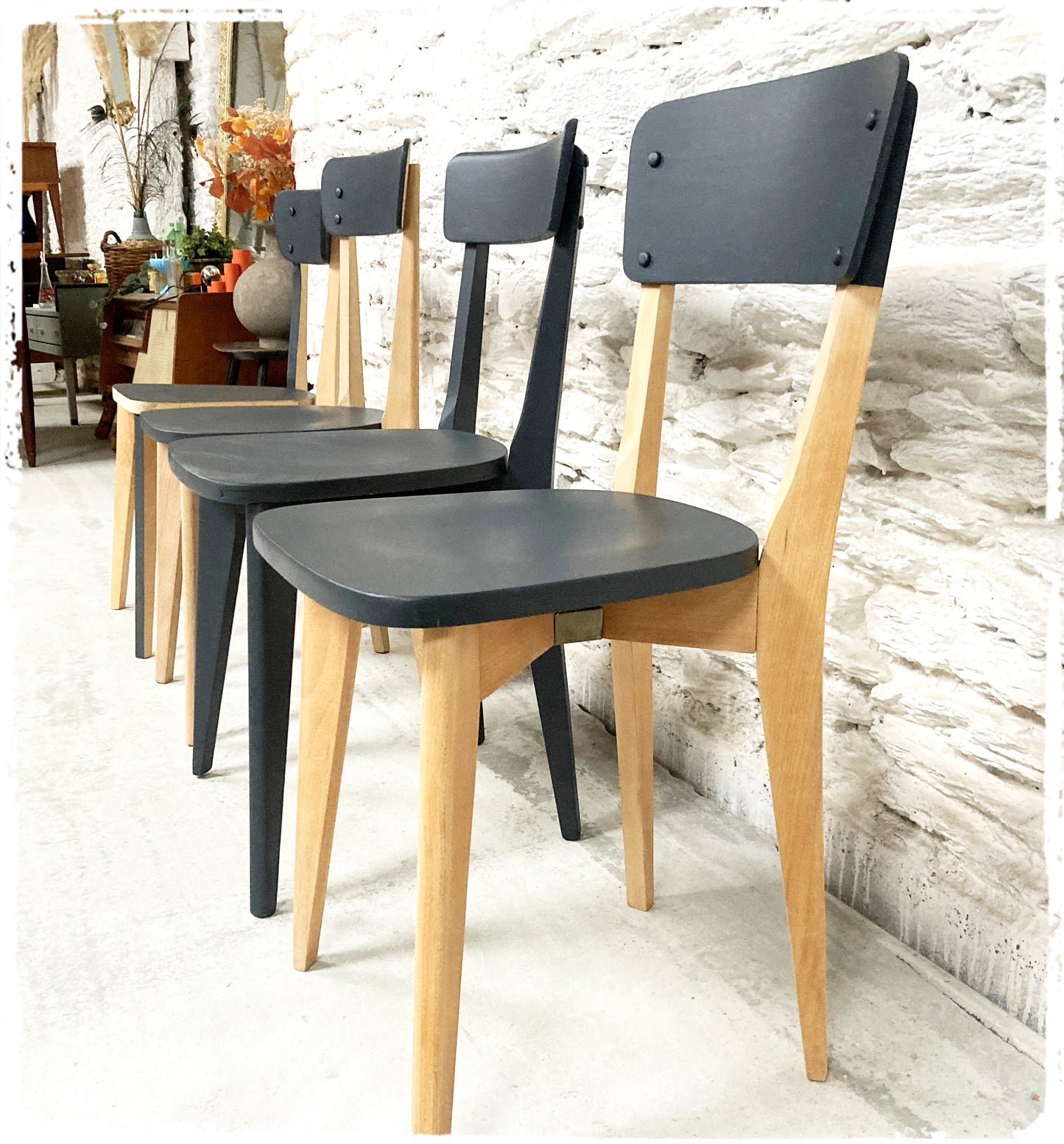 Chaises Vintage Dépareillées Luterma Revisitées