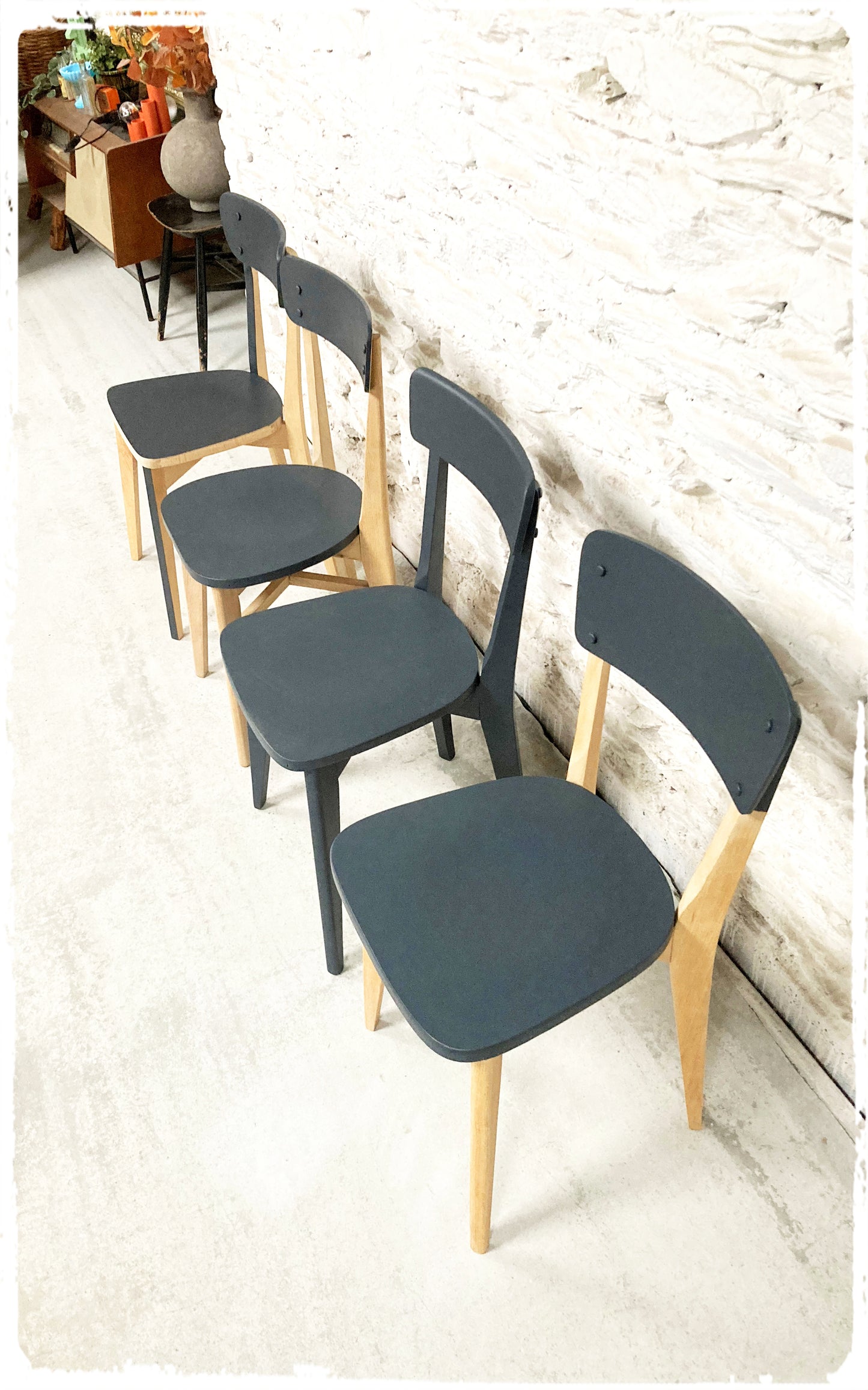 Chaises Vintage Dépareillées Luterma Revisitées