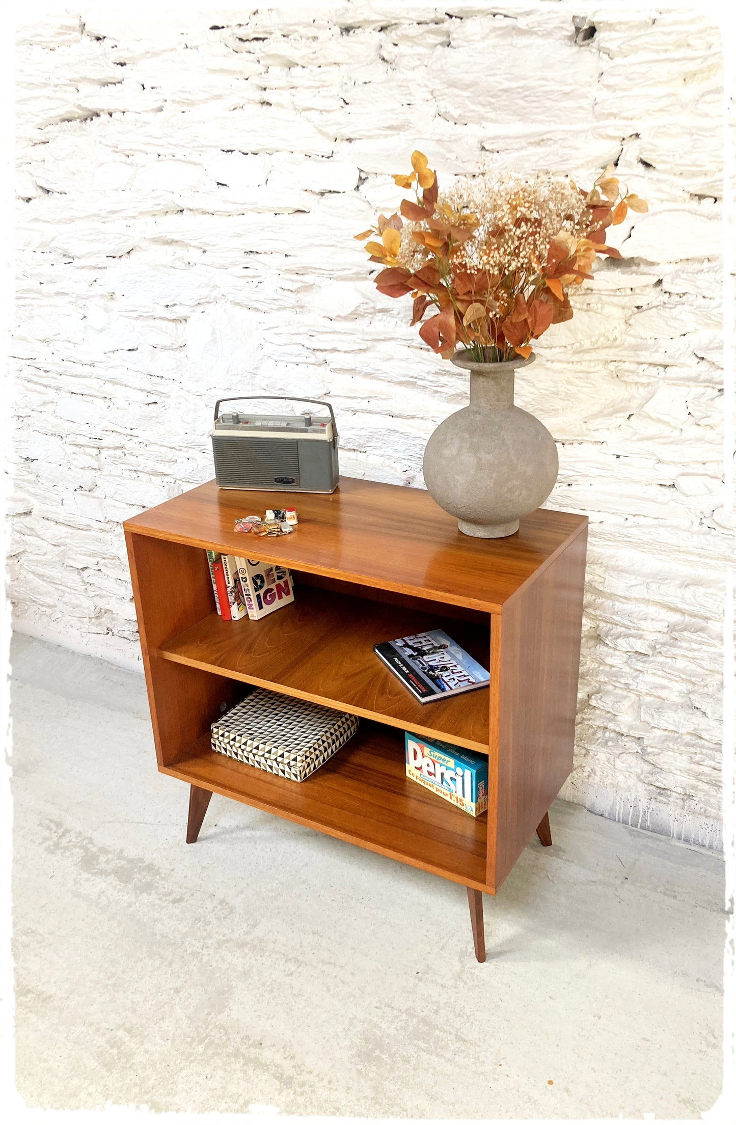 Enfilade Vintage Style Scandinave Modulable en Teck