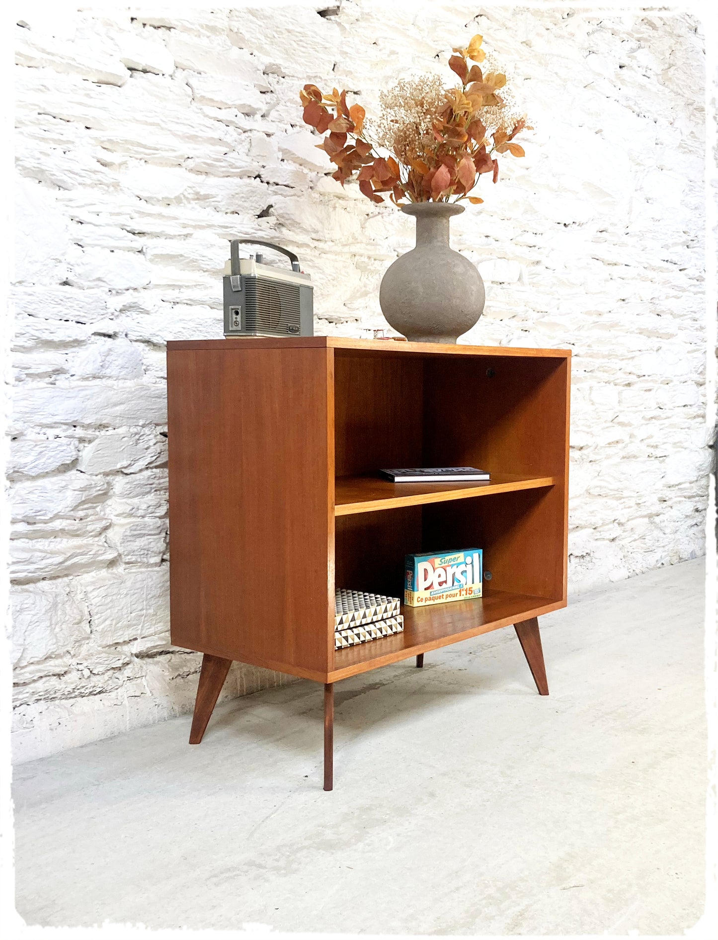 Enfilade Vintage Style Scandinave Modulable en Teck