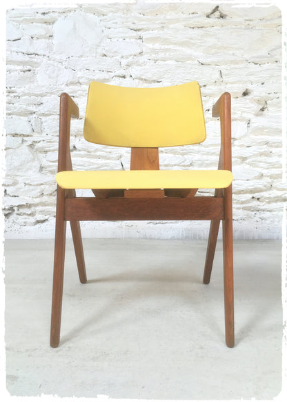 Fauteuil Bridge Vintage Hillestak Lucienne and Robin Day