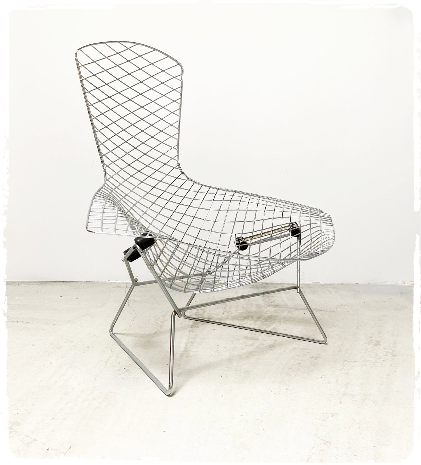 Fauteuil Vintage Bird Harry Bertoia Pour Knoll