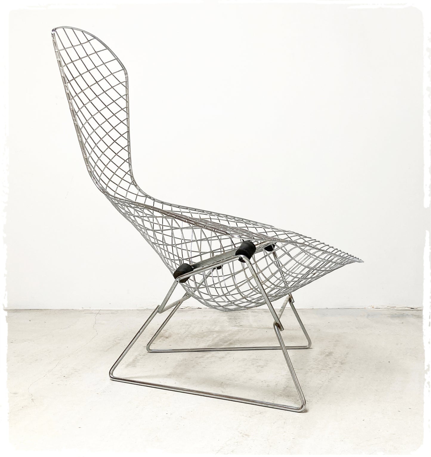 Fauteuil Vintage Bird Harry Bertoia Pour Knoll