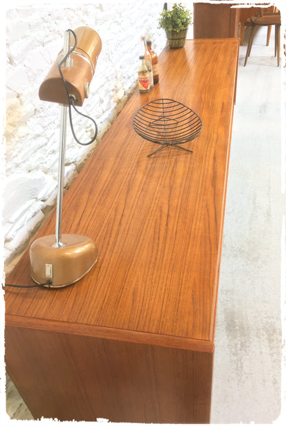 Grande Enfilade Vintage Style Scandinave en Teck
