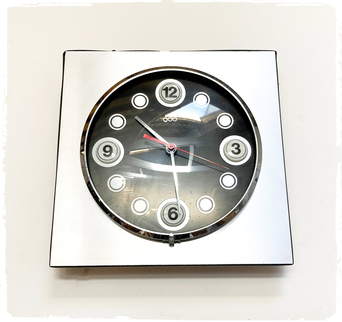 Horloge Pendule Murale Vintage ODO