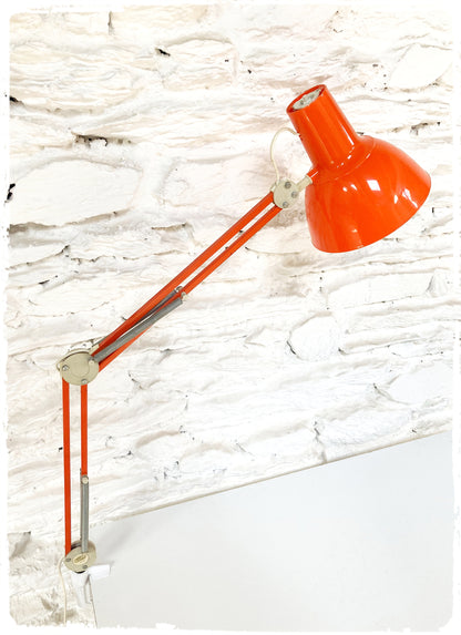 Lampe d'Architecte Vintage Scandinave Luxo PL 85 Jac Jacobsen
