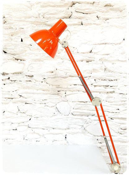Lampe d'Architecte Vintage Scandinave Luxo PL 85 Jac Jacobsen