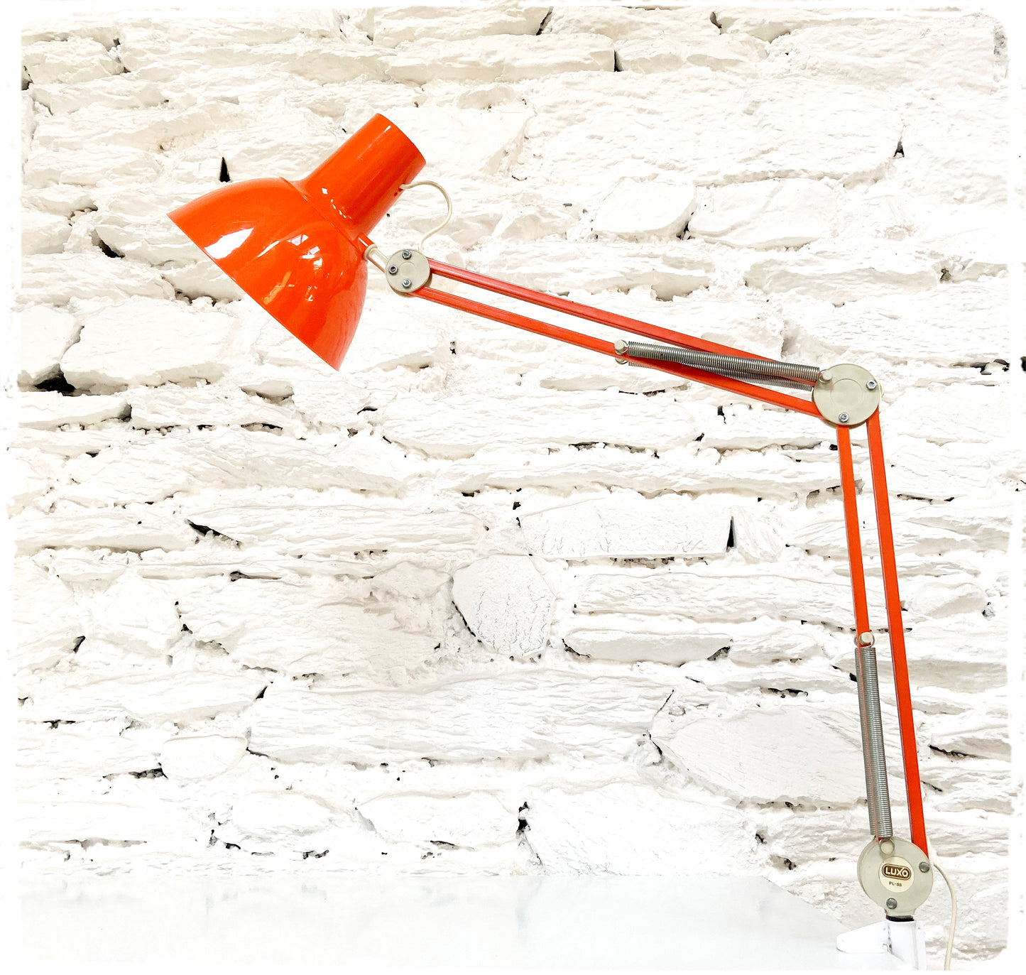Lampe d'Architecte Vintage Scandinave Luxo PL 85 Jac Jacobsen